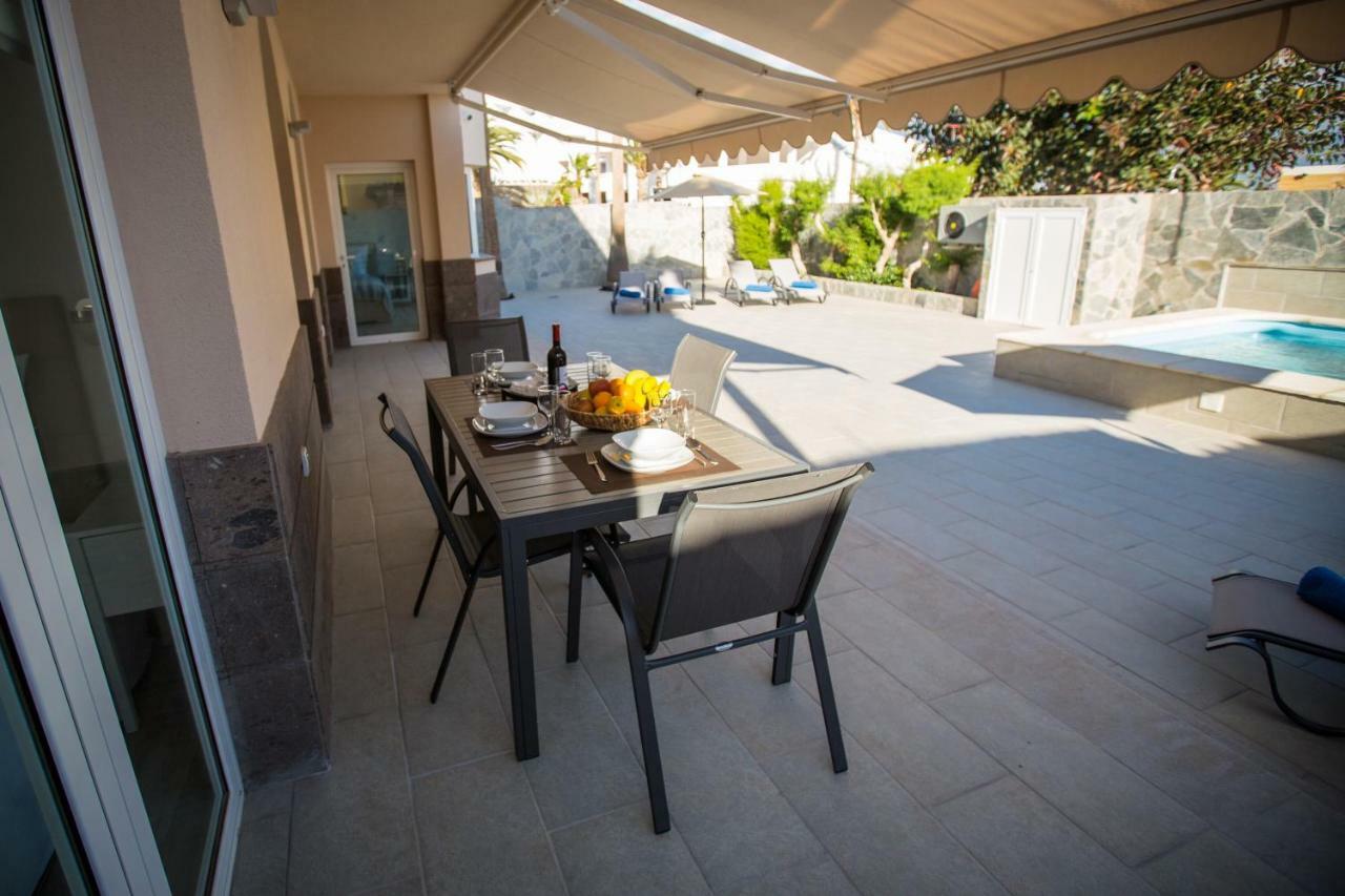 Villa Jandia Modern New Apartment Morro Jable Private Heated Pool Big Terrace And Parking Exterior photo
